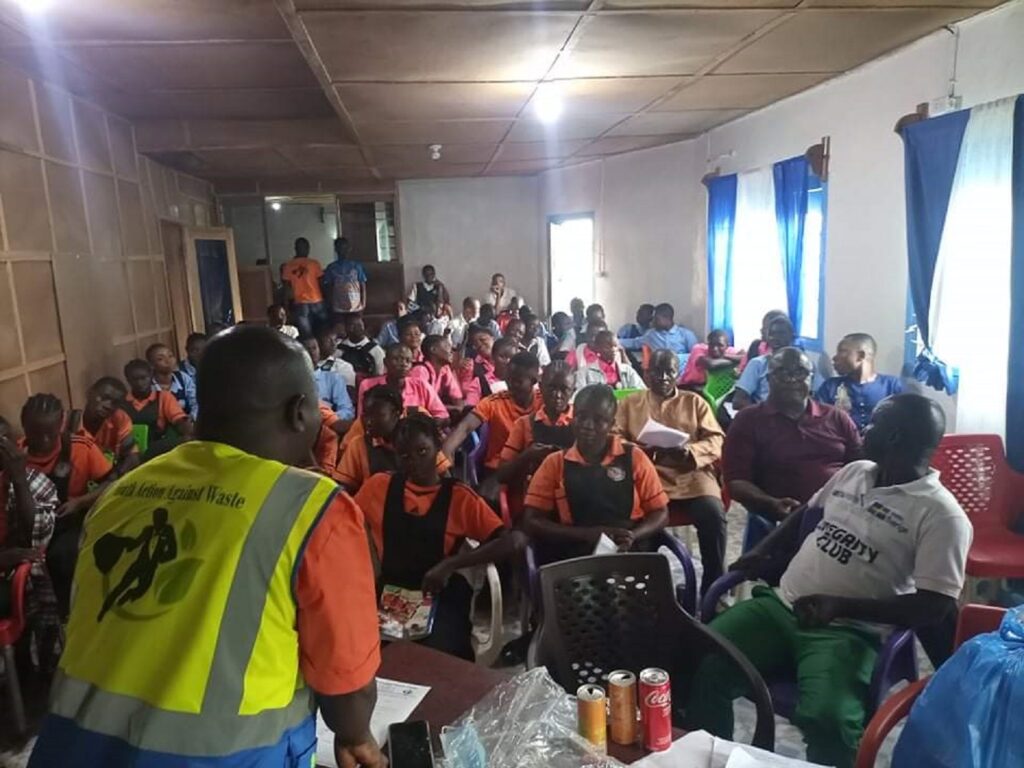 Youth Empowerment & Vocational Training community awarness with stud 4